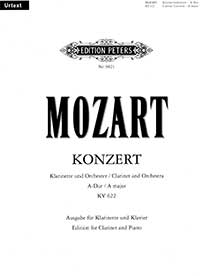 Ноты концерта Моцарта