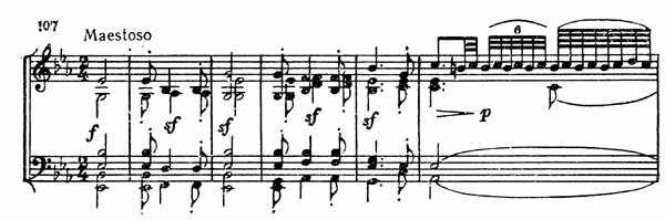 Ноты из скрипичного квартета