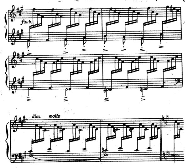 Ноты для фортепиано композитора Дебюсси