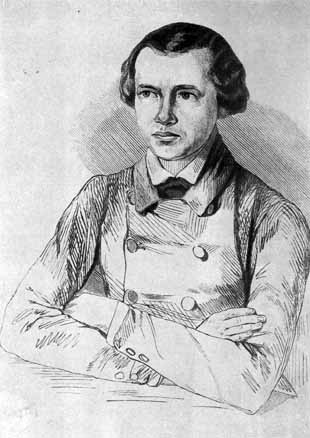 Рисунок композитора Даргомыжского 1847г.