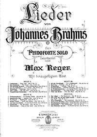 Ноты Брамса для фортепиано