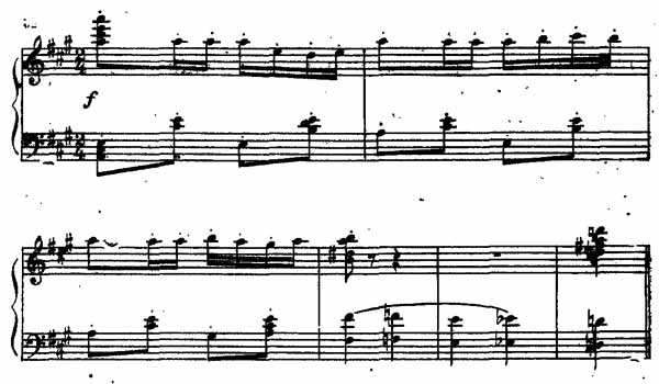 Ноты для фортепиано из оперы